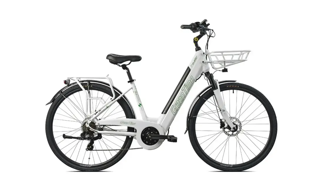 City e-bike Latte e Menta per il noleggio a Cavallino-Treporti